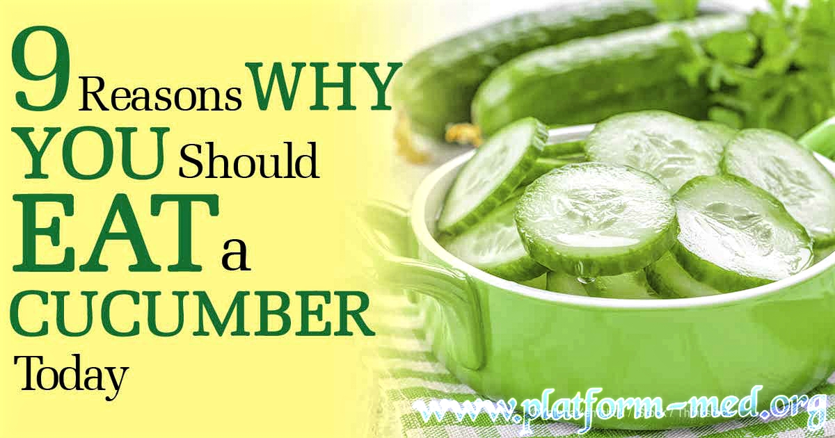 CUCUMBER The Healthiest Food