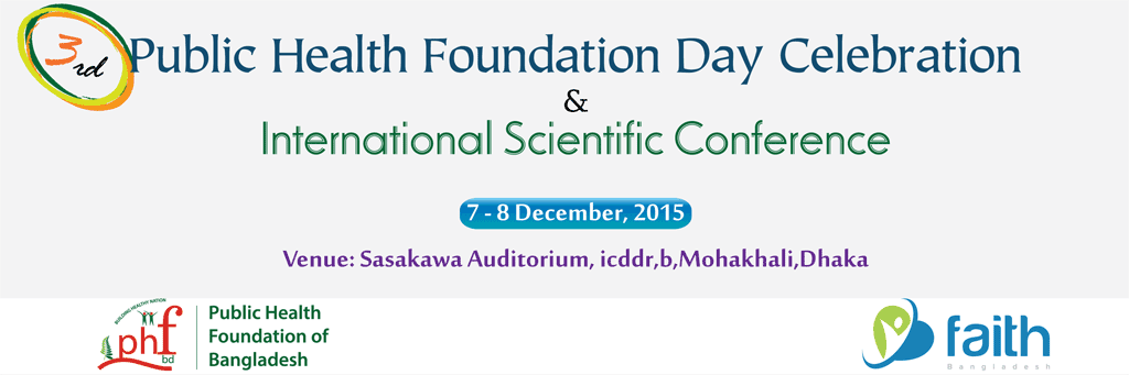 3rd PUBLIC HEALTH FOUNDATION DAY & SCIENTIFIC SEMINAR, 2015