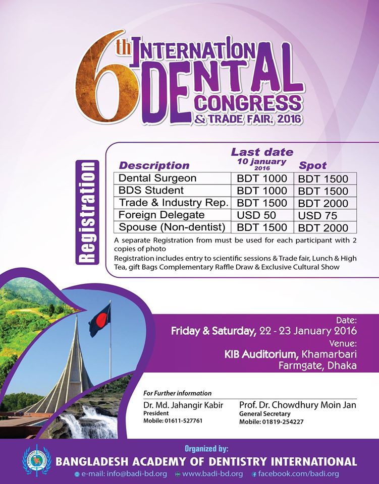 International Conference for Dentist and Dental Students