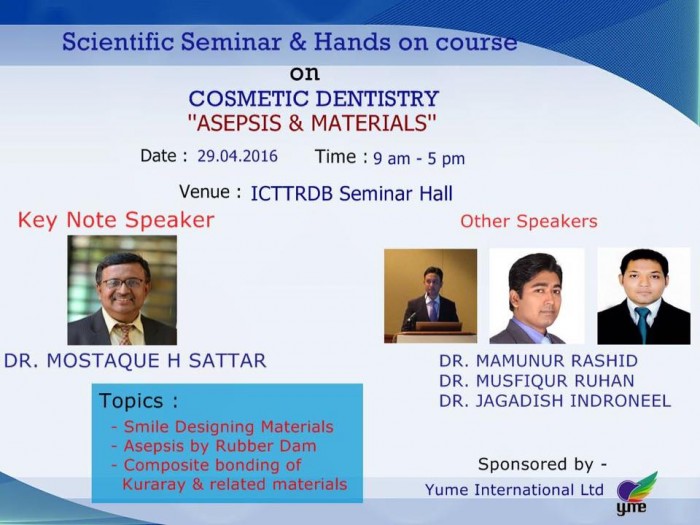 Scientific Seminar & Hands on course on COSMETIC SURGERY