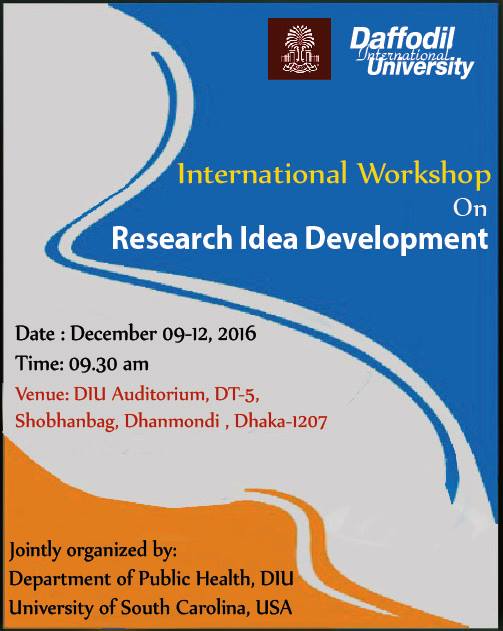 International workshop on Research Idea Development