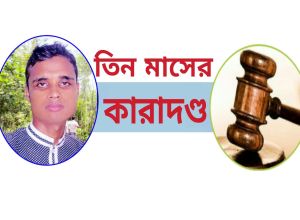 কর্তব্যরত ডাক্তারকে ফোনে হুমকি দেয়ায়  সংবাদ কর্মীকে তিনমাসের কারাদন্ড