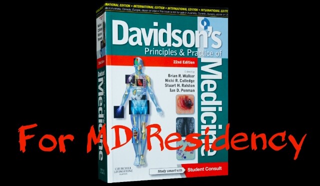 Davidson For MD Residency