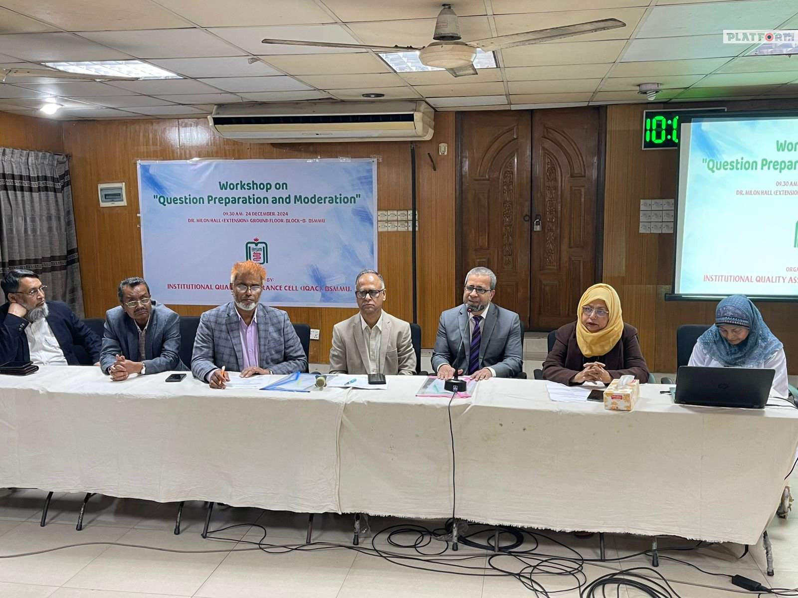 চিকিৎসা শিক্ষায় মানের ক্ষেত্রে কোন আপোষ নয়: বিএসএমএমইউ উপ-উপাচার্য